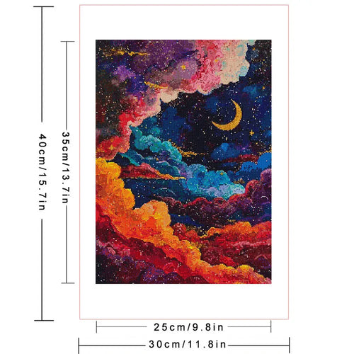 Cloudy Sky Diamond painting kit