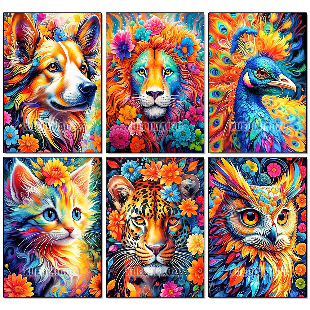 Animal Art Diamond Painting Kits