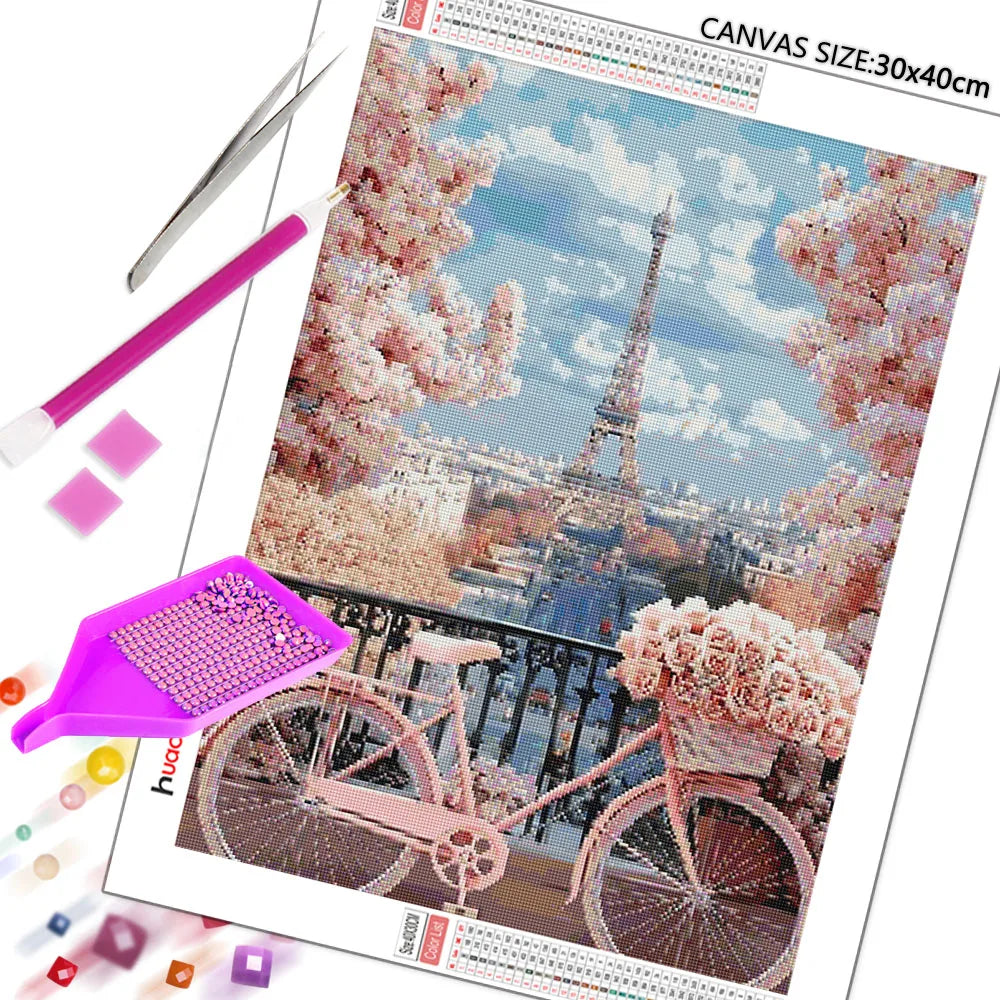 Diamond Painting Eiffel Tower Craft Kit