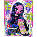 Diamond Painting Kit Big Eye Whimsical Girl