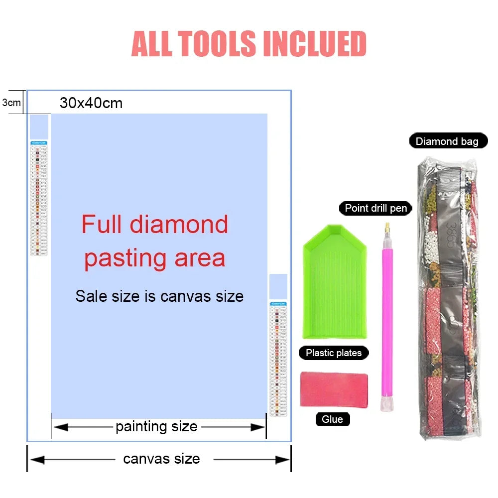 Animal Art Diamond Painting Kits
