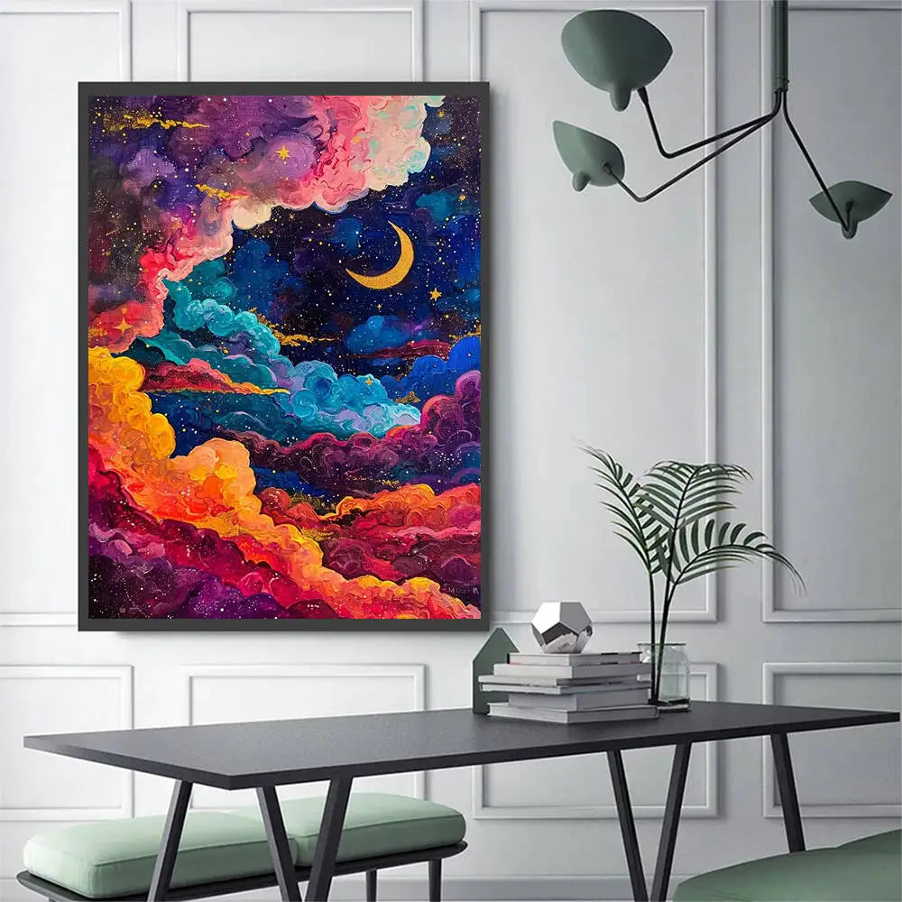 Cloudy Sky Mosaic Diamond Painting