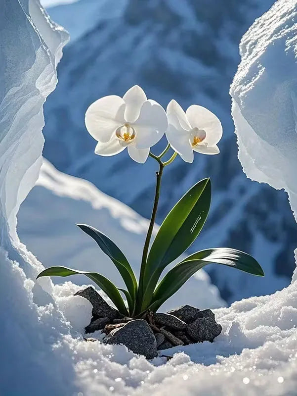 Orchid Diamond Art Painting