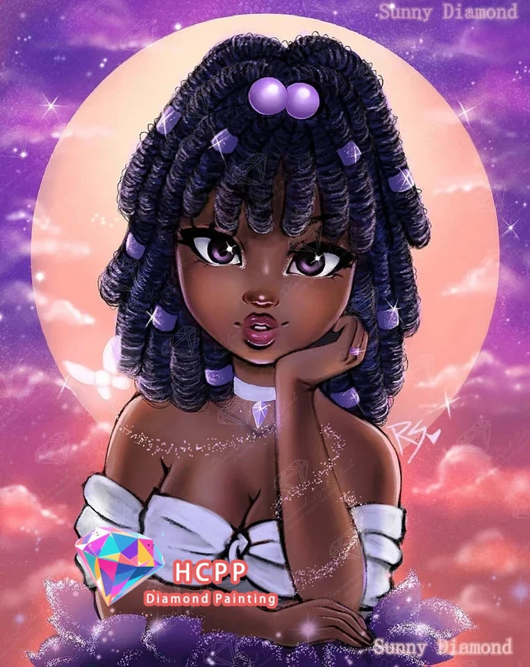 Black Girl Magic Diamond Painting Kit
