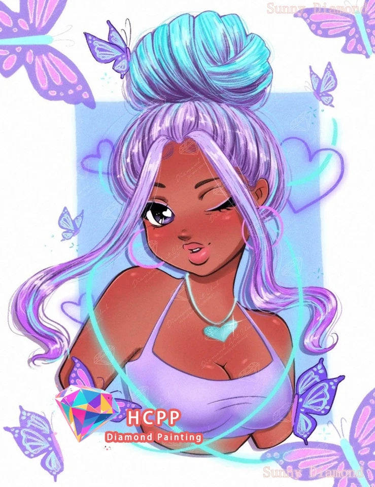 Black Girl Magic Diamond Painting Kit