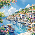 Diamond Painting Kit Seaside Town