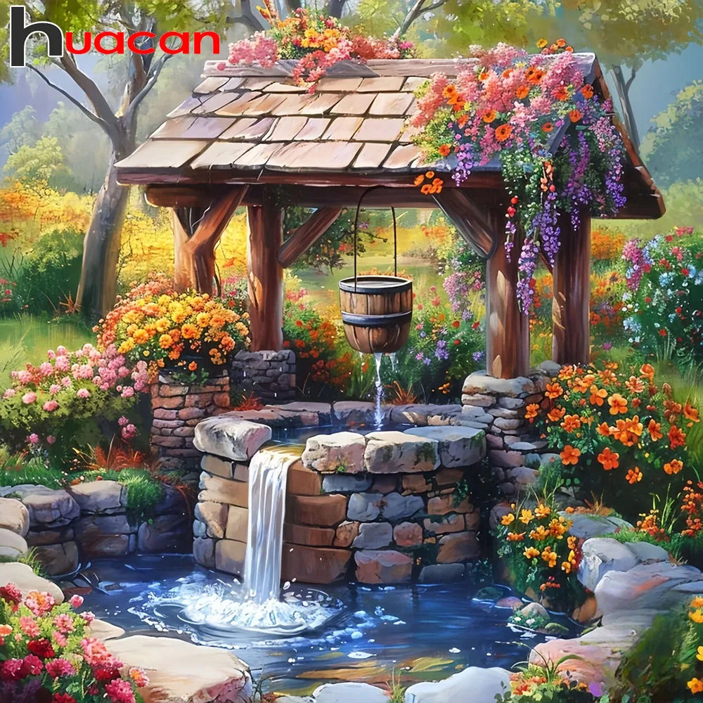 Well Garden Diamond Painting